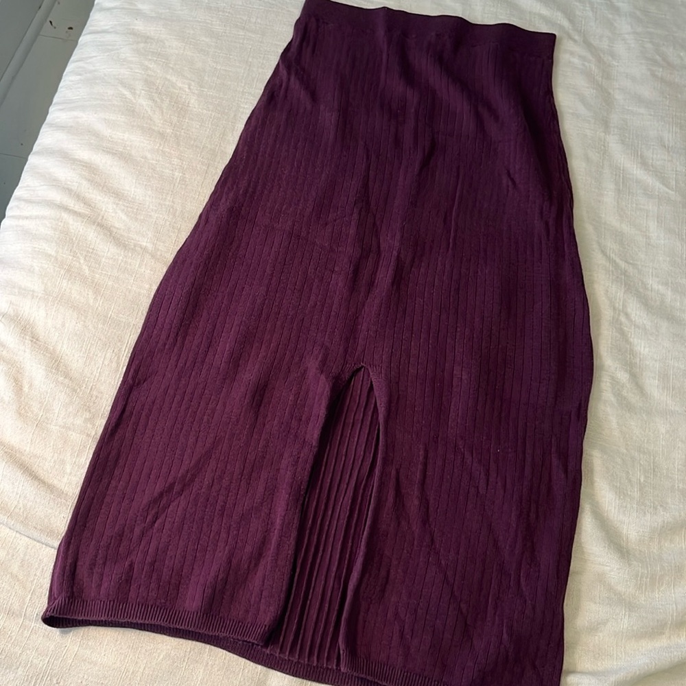Free People sweater skirt